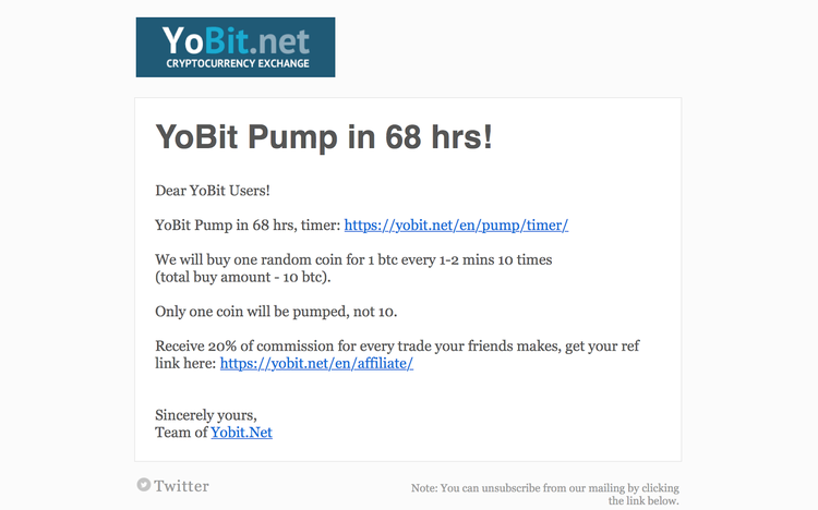 Gonzo Crypto Blog - Week 15: Pump the YoBit Jam