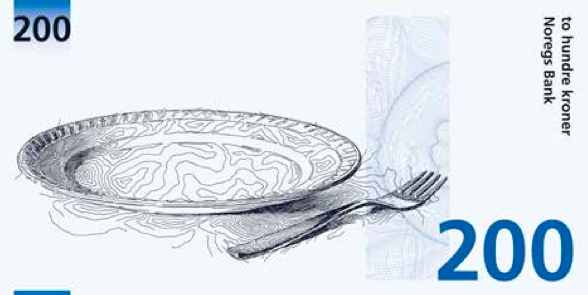 الأوراق النقدية من البنك النرويجي: التصميم البحري الجديد