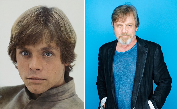 Il cast di Star Wars: ieri e oggi