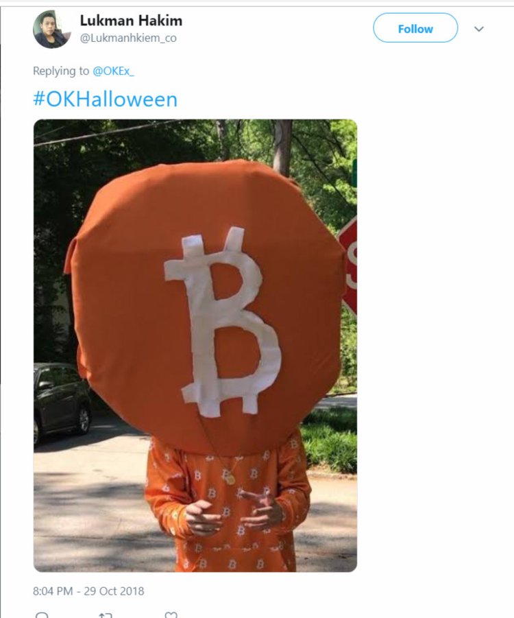 Internet All Out Celebrating Halloween & Bitcoin