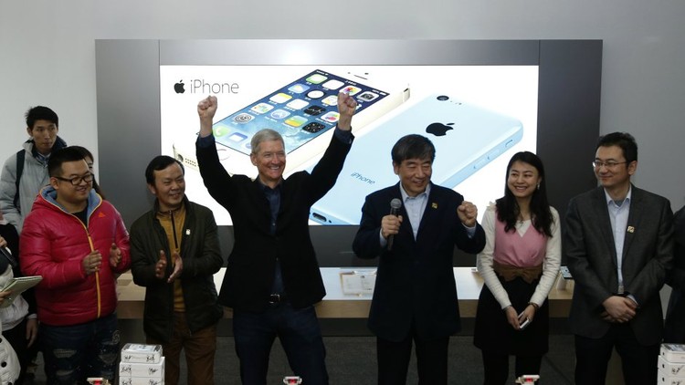 نجاح أبل الصيني