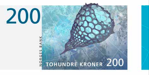 الأوراق النقدية من البنك النرويجي: التصميم البحري الجديد
