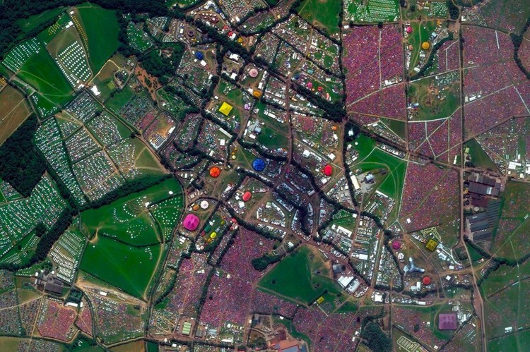 Imagens de satélite que surpreendem