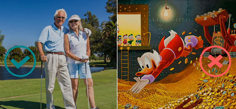 Cómo viven los millonarios: 5 mitos populares