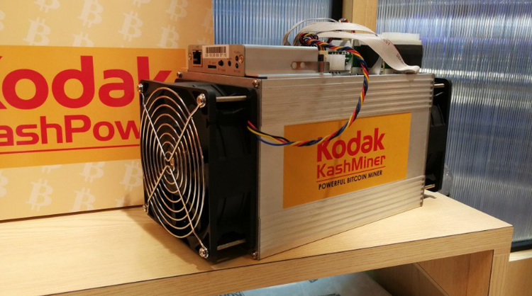 KODAK presenta el equipo de minería KashMiner