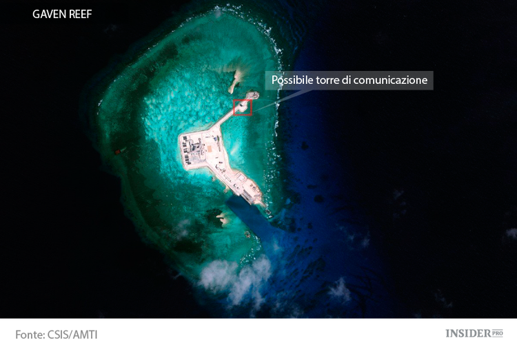 Pechino prende il controllo del Mar Cinese Meridionale