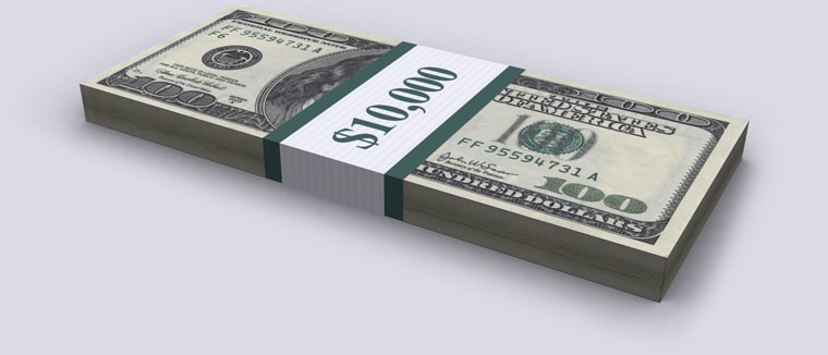 Как выглядят $20 трлн госдолга США в стодолларовых купюрах
