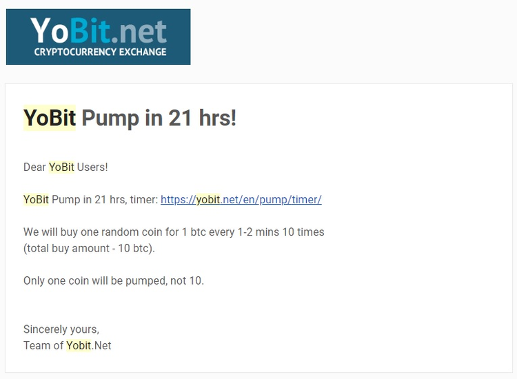 Gonzo Crypto Blog - Week 15: Pump the YoBit Jam