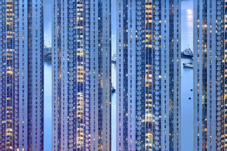 Galeria de imagens: Hong Kong é azul no crepúsculo