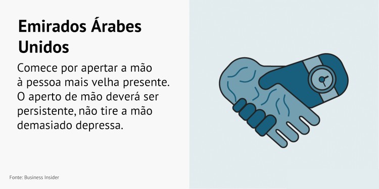 Como dar um aperto de mão em 14 países